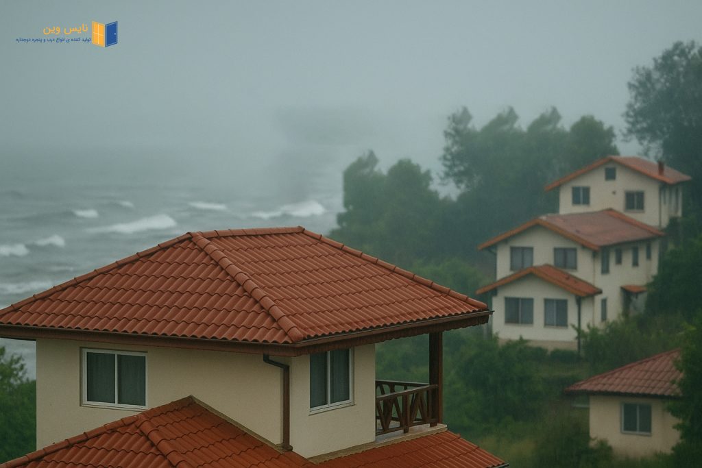 پنجره دوجداره ضد رطوبت UPVC مقاوم در برابر رطوبت برای مناطق شرجی | نایس وین